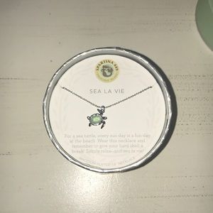 Spartina 449 Sea La Vie Sea Turtle 18” Necklace